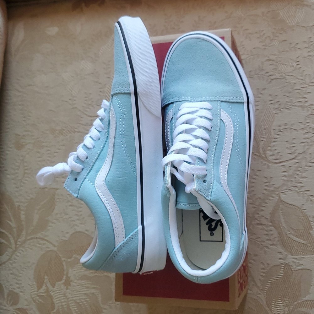 Vans Old School VR3 Shoe/Theory Canal Blue - Picture 6 of 15